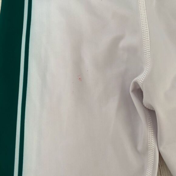 New York Jets youth boys S athletic compression leggings white/green - Picture 6 of 7